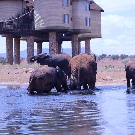 Salt Lick Safari Lodge Tsavo Kültér fotó