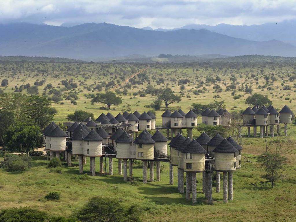 Salt Lick Safari Lodge Tsavo Kültér fotó