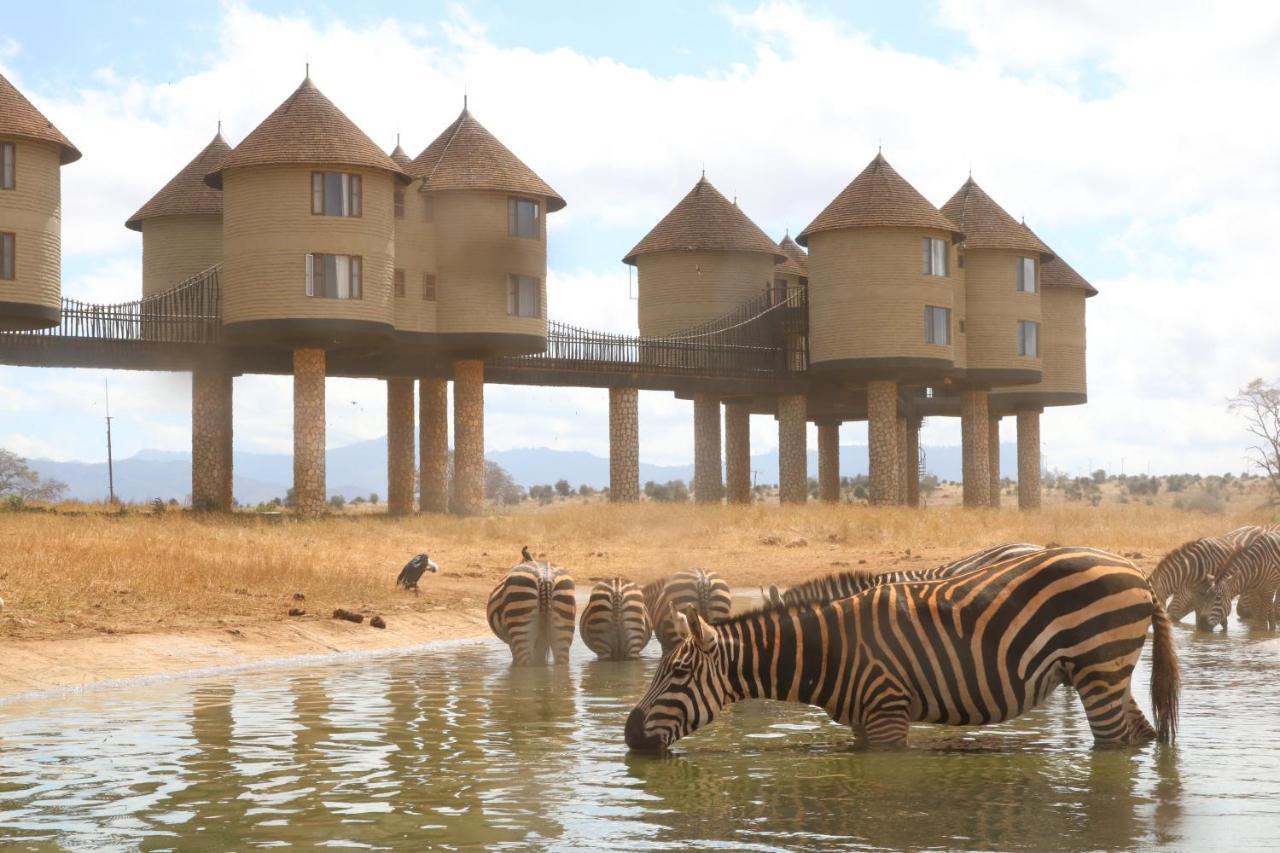 Salt Lick Safari Lodge Tsavo Kültér fotó