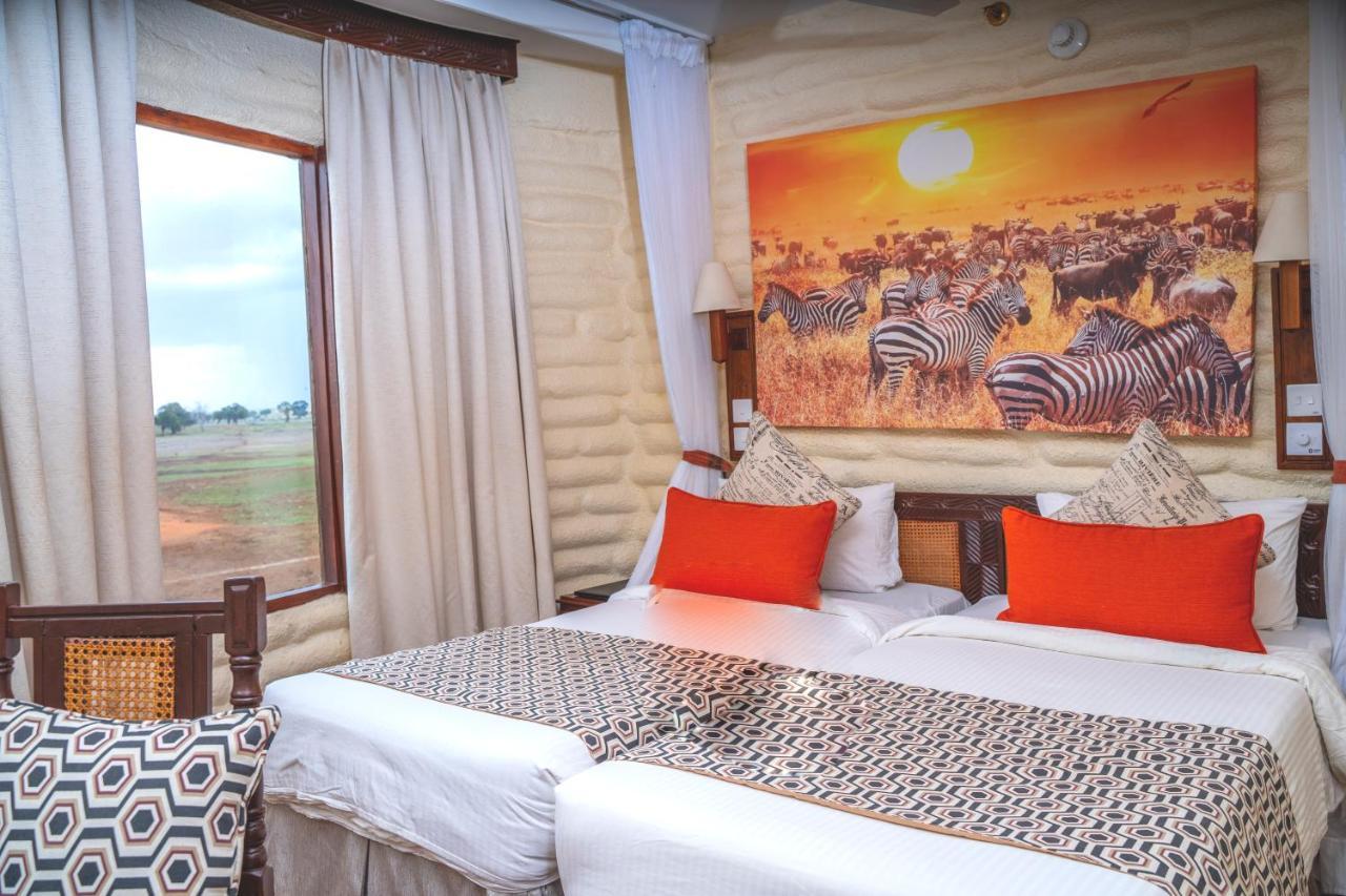 Salt Lick Safari Lodge Tsavo Kültér fotó