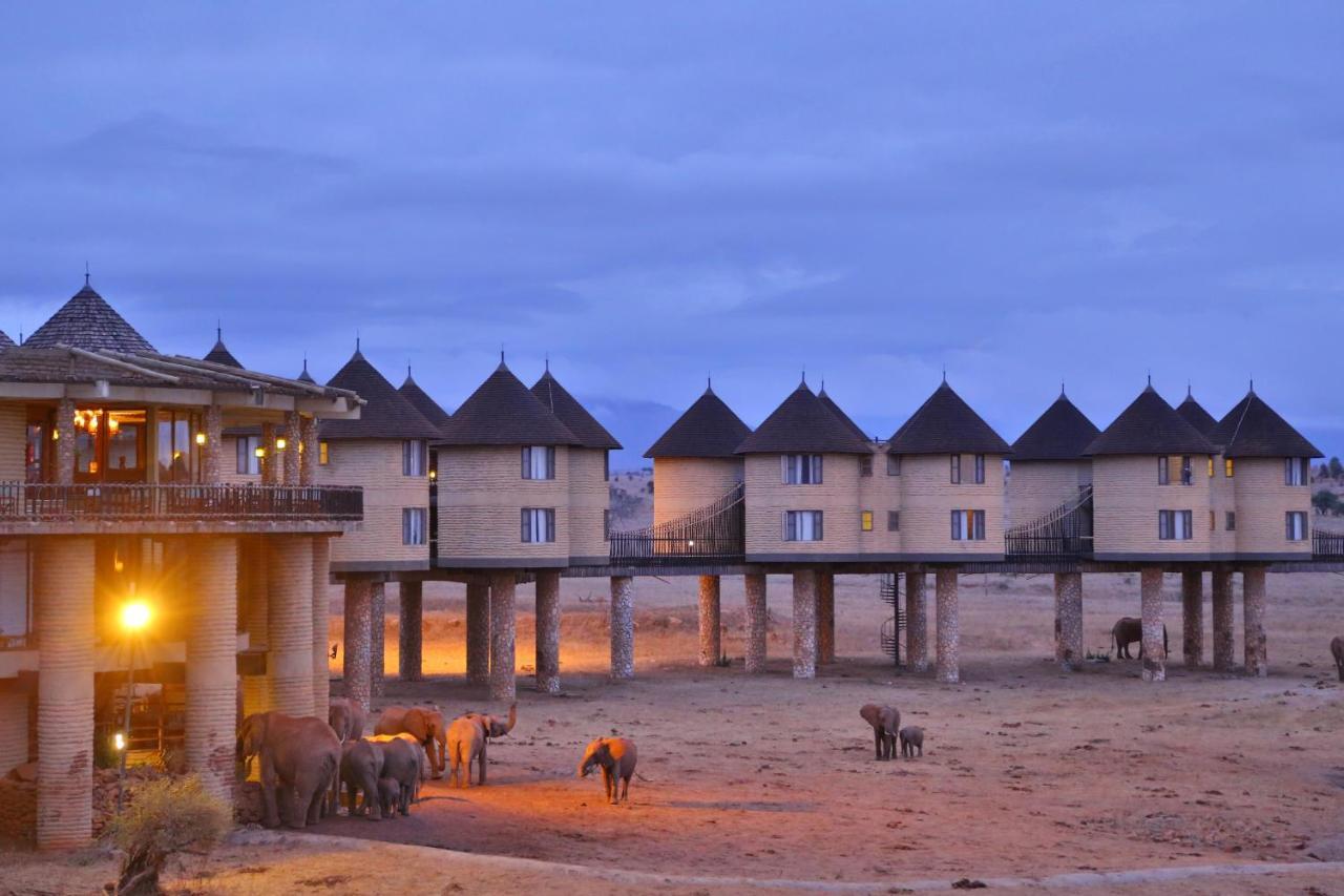 Salt Lick Safari Lodge Tsavo Kültér fotó