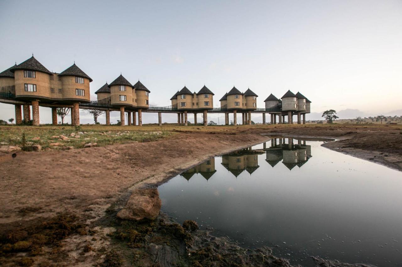 Salt Lick Safari Lodge Tsavo Kültér fotó
