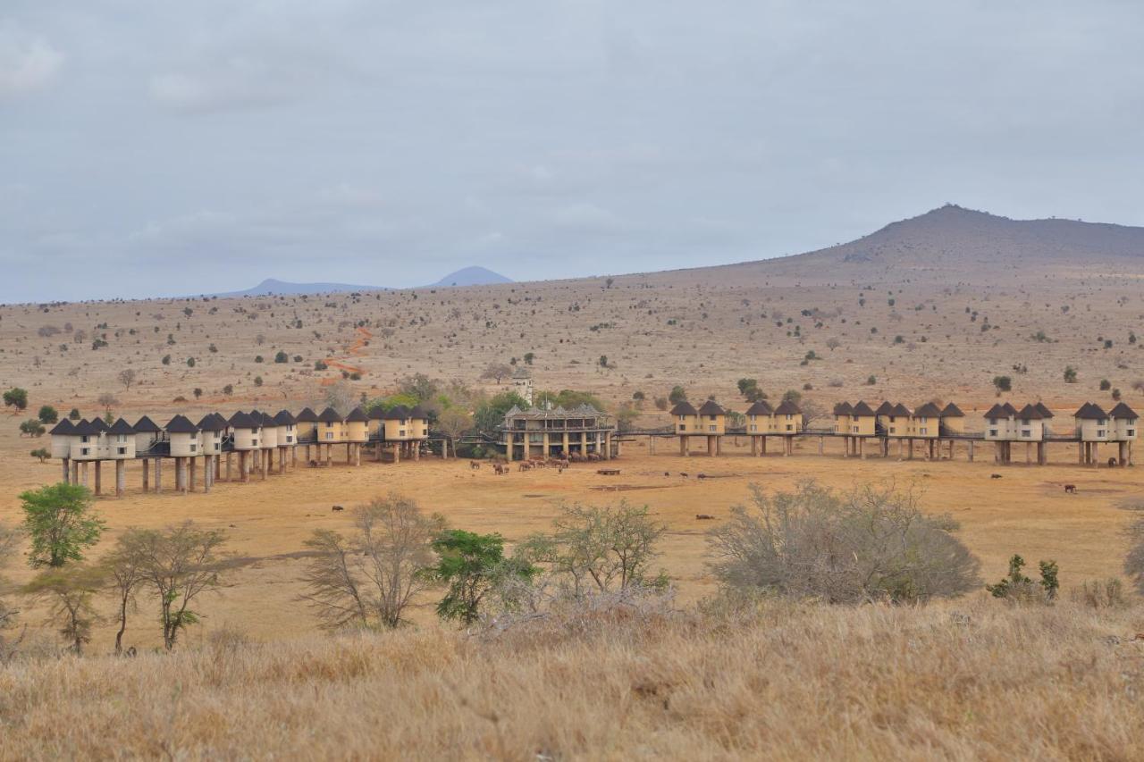 Salt Lick Safari Lodge Tsavo Kültér fotó