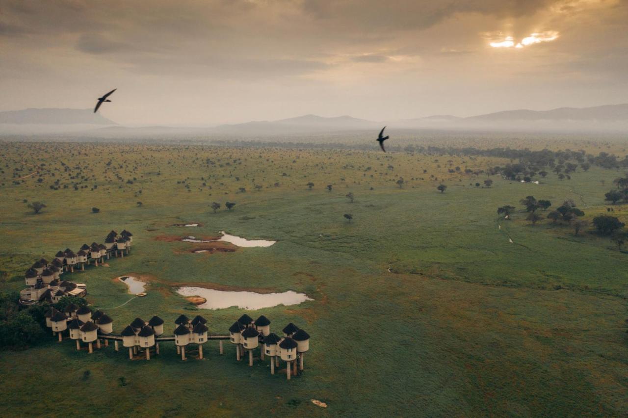 Salt Lick Safari Lodge Tsavo Kültér fotó