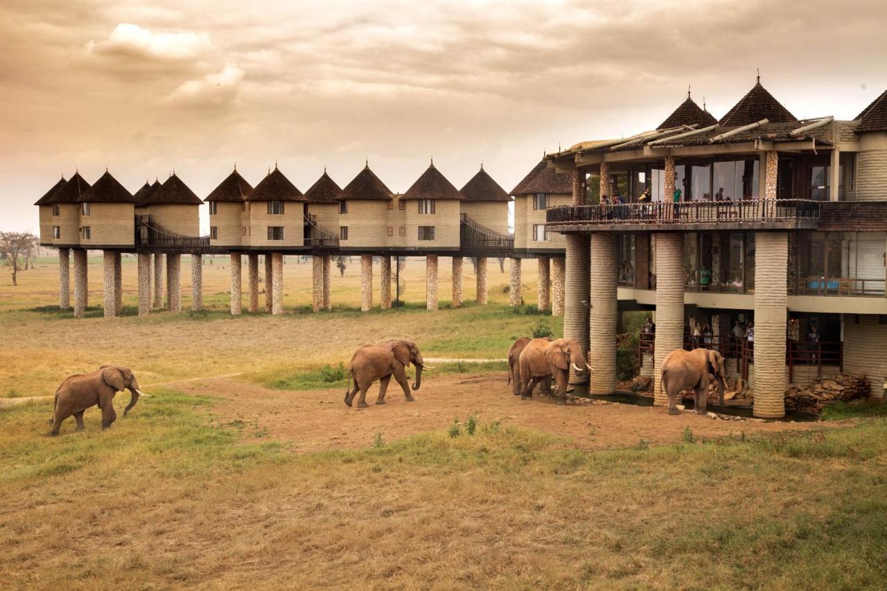 Salt Lick Safari Lodge Tsavo Kültér fotó